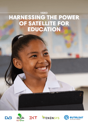 cover harnessing the power of satellite for education