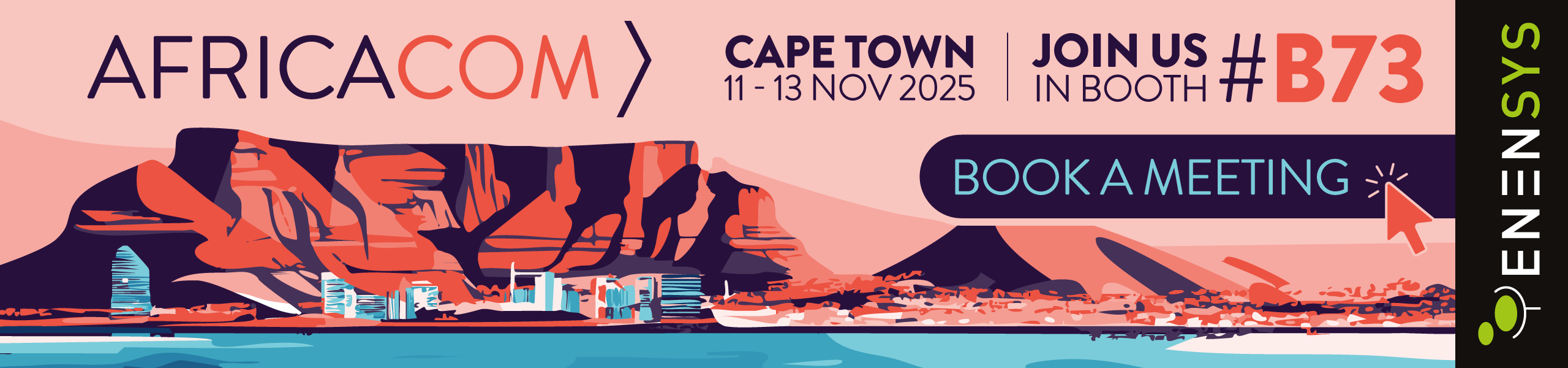 Join ENENSYS at AfricaCom 2025