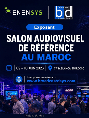 Casablanca Broadcast Days 2026 ENENSYS